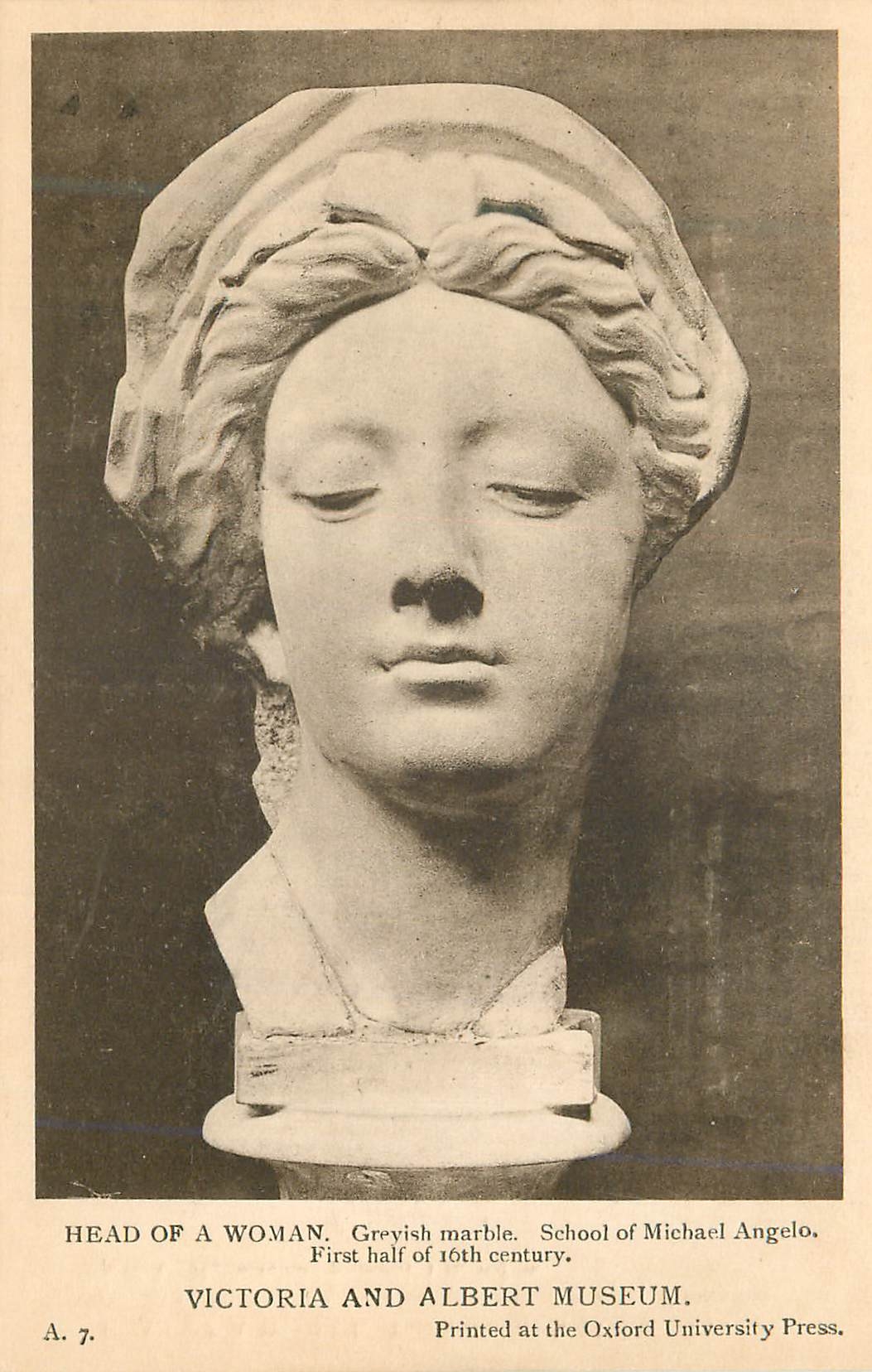 CPA Head of a Woman Victoria and Albert Museum