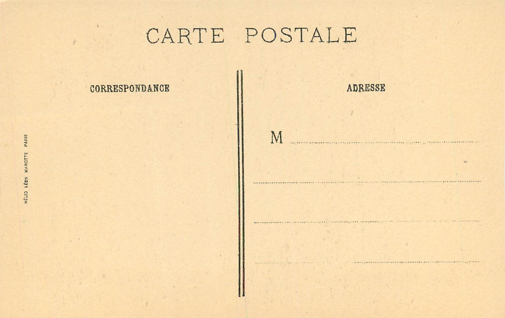 CPA le Moyne Jeune Fille Ville de Paris Musee Cognacq Jay — Rückseite