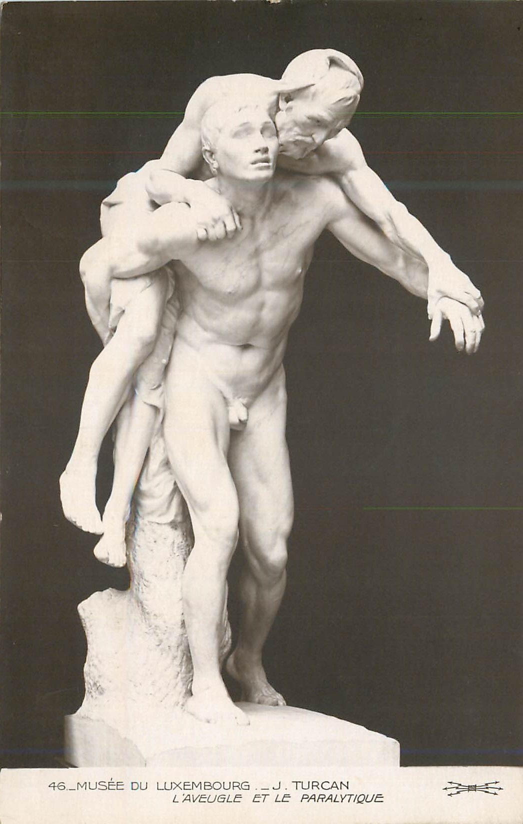 L'aveugle et le paralytique — J. Turcan — Musée du Luxembourg