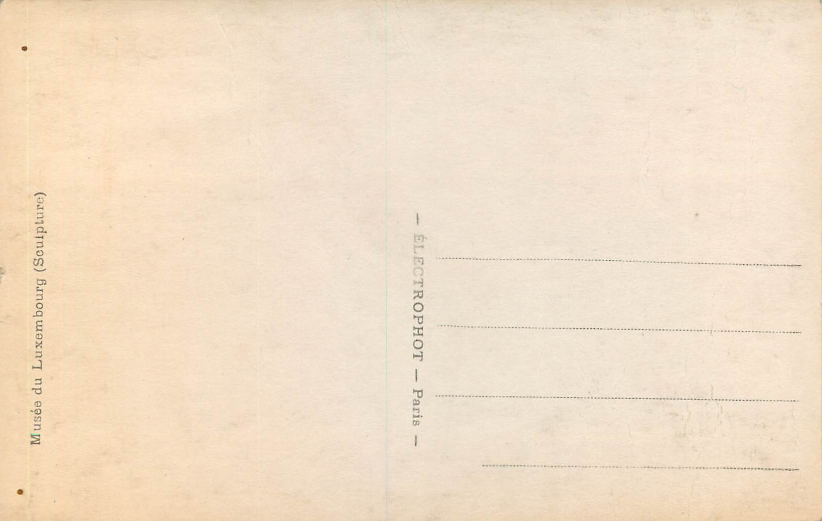 L'aveugle et le paralytique — J. Turcan — Musée du Luxembourg — Verso