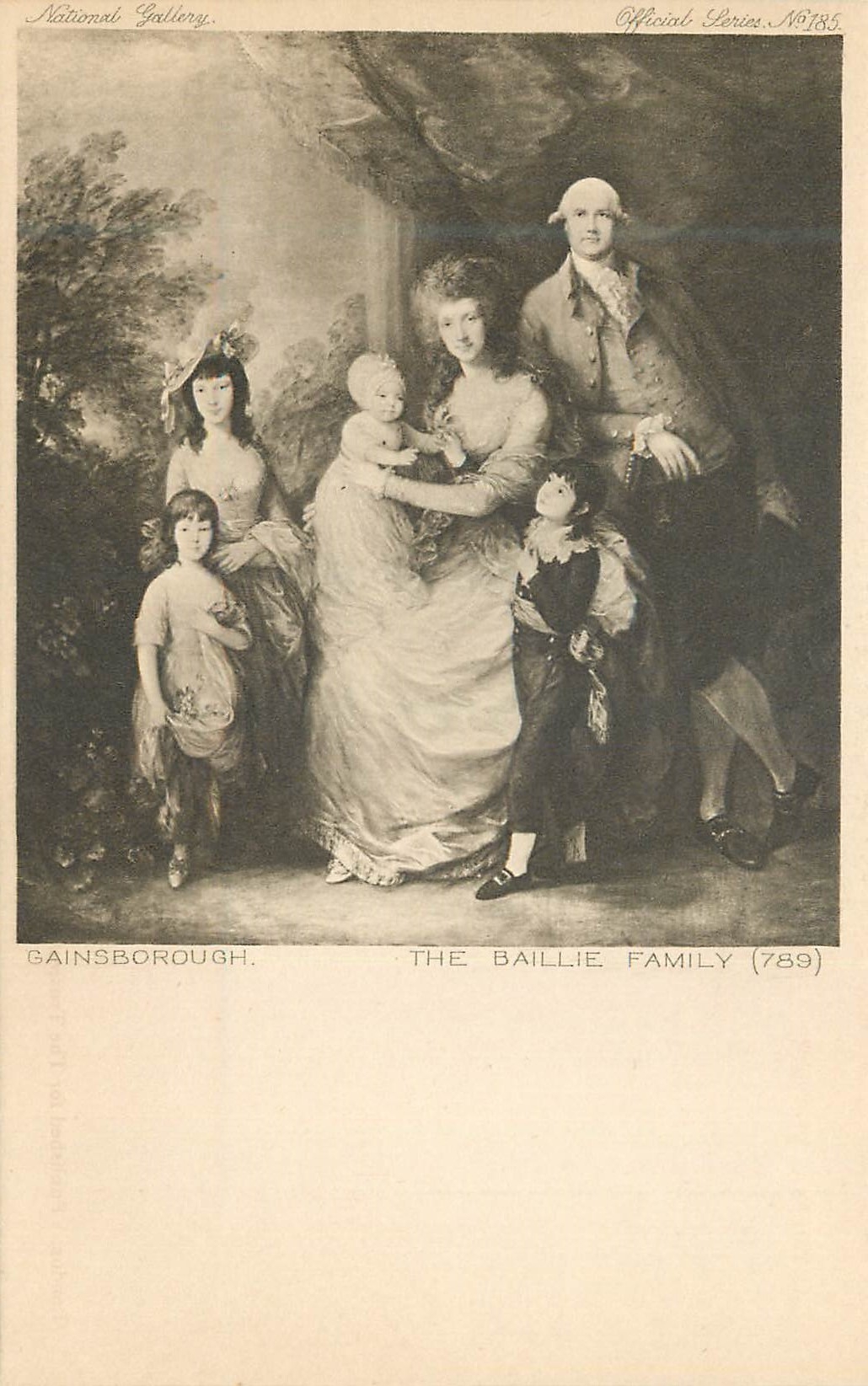CPA National Gallery Millbank the Baillie Family