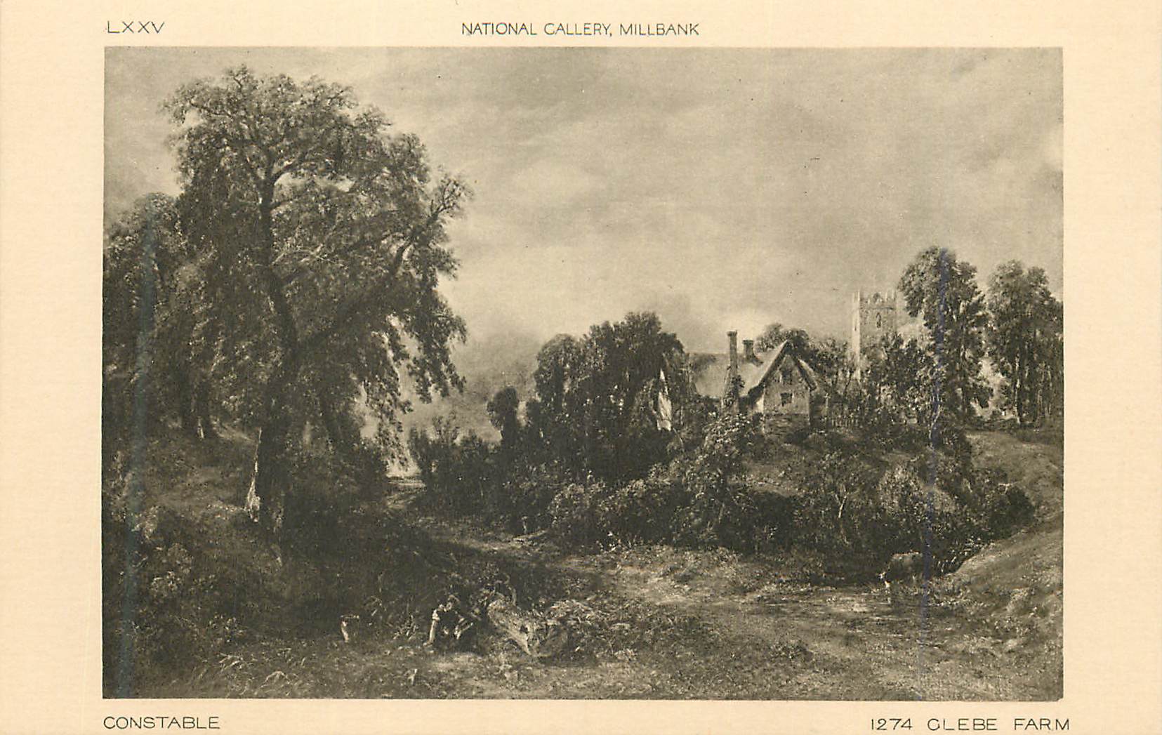 CPA National Gallery Millbank Constable Clebe Farm 