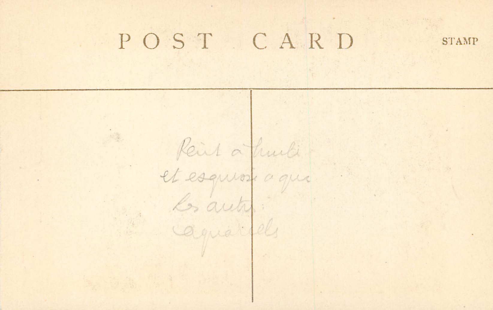 CPA Wallace Collection Bonington Henry IV and the Spanish Ambassador — Verso