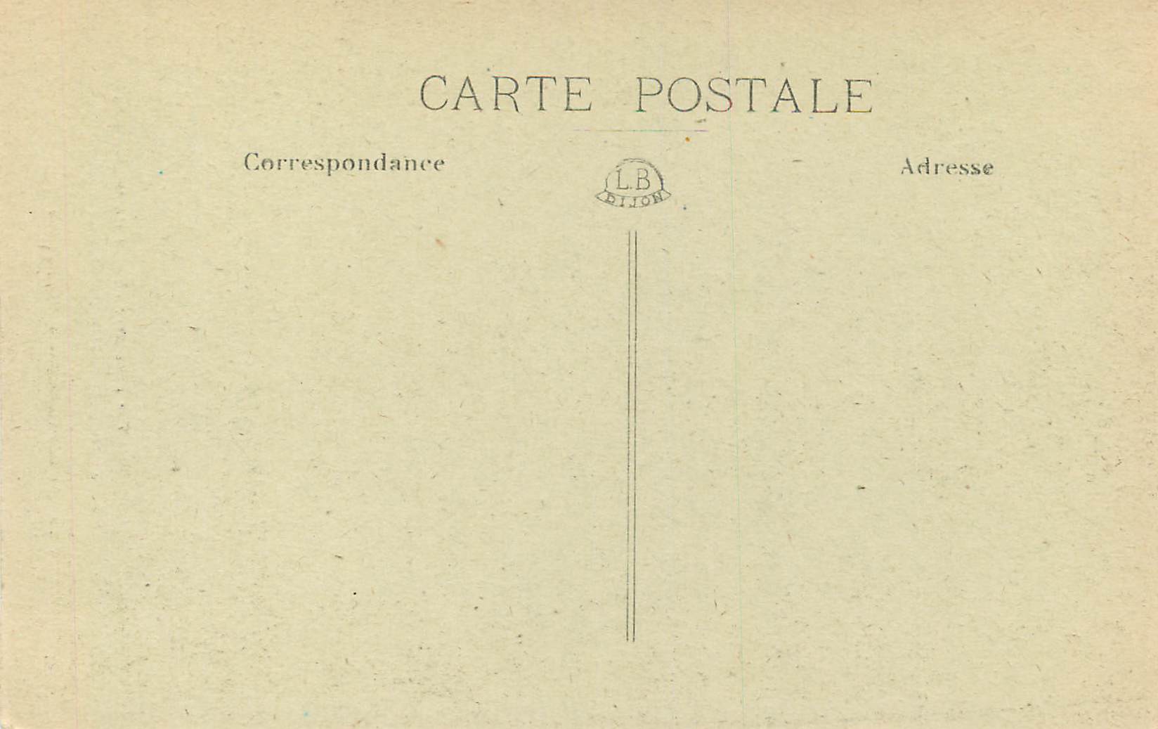 CPA Notre Grande Ville du Front Reims (1919) Interieur de la Cathedrale au Fond Trou Cause par un Obus de 380 — Rückseite