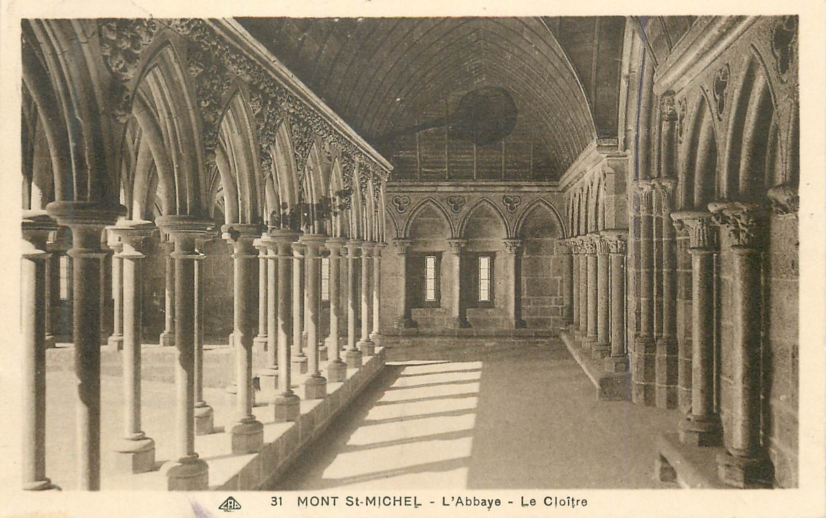 Mont-Saint-Michel - L'Abbaye - Le Cloître — Cie des Arts Photomécaniques, n°31