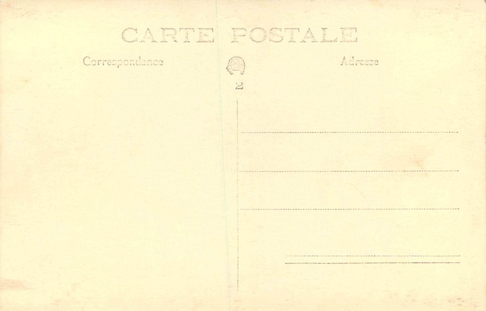 CPA Musee de Lyon Portrait du Peintre Fougita par Lui Meme  — Rückseite