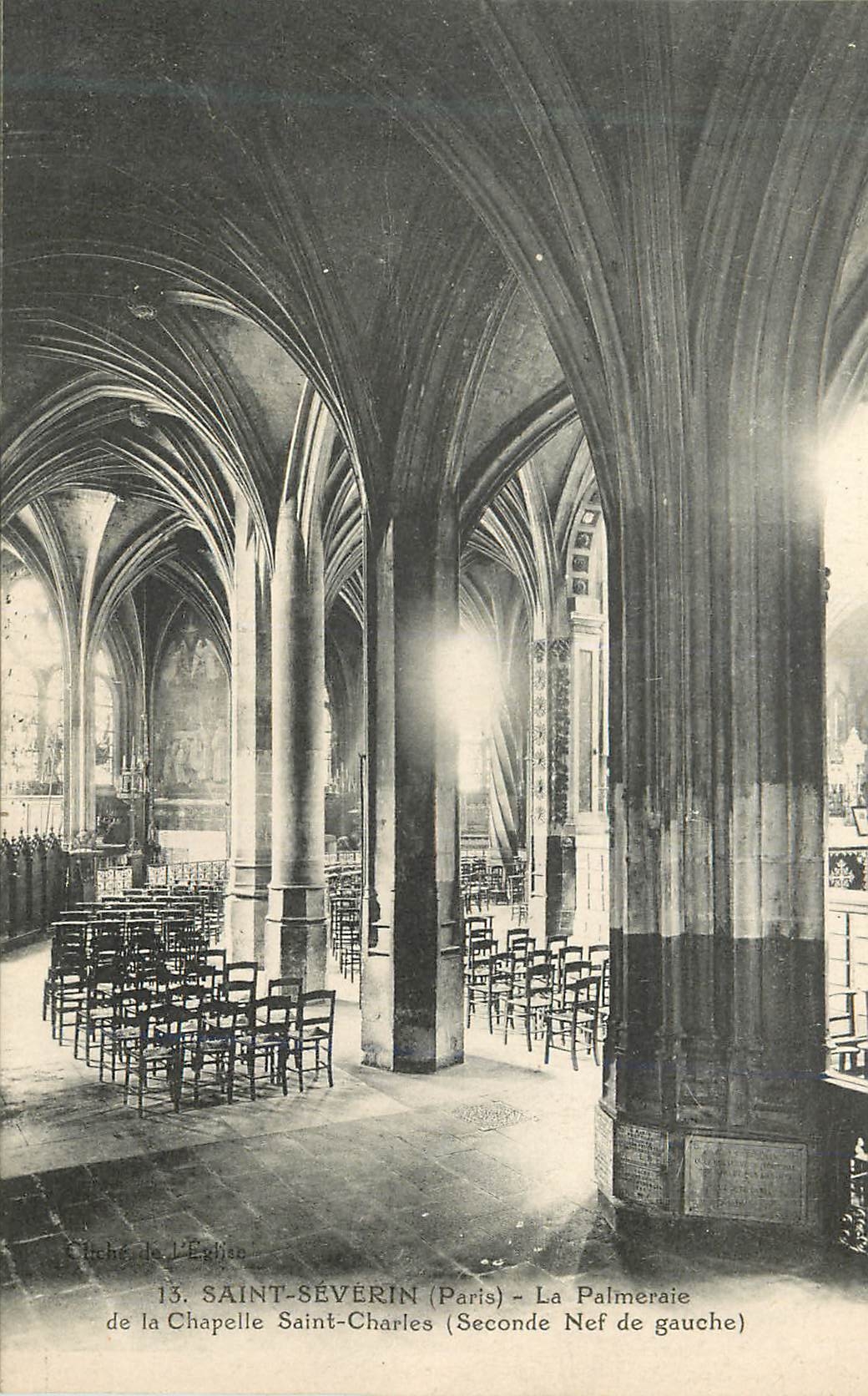 CPA Saint Severin (Paris) La Palmeraie de la Chapelle Saint Charles