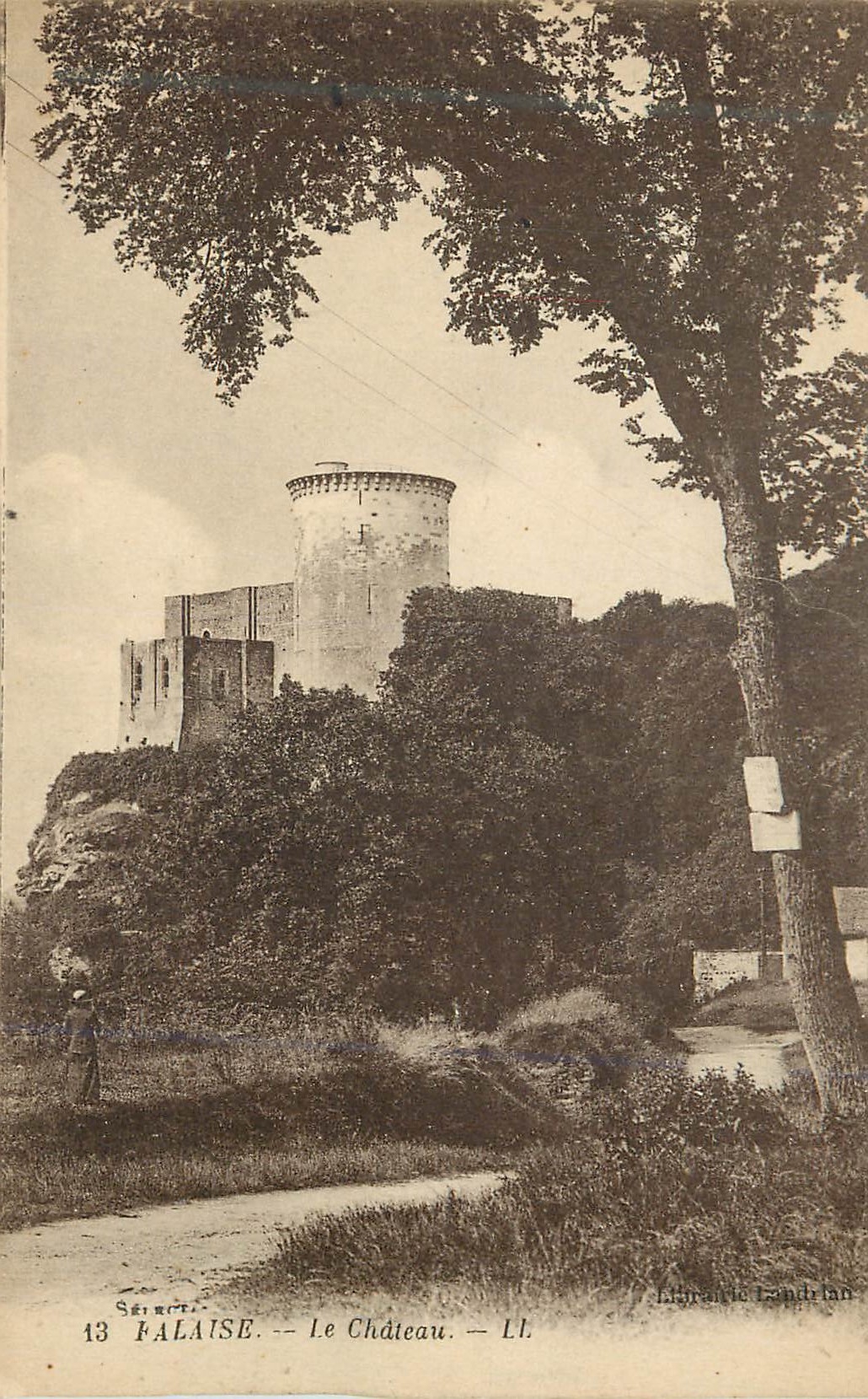 CPA Falaise le Chateau