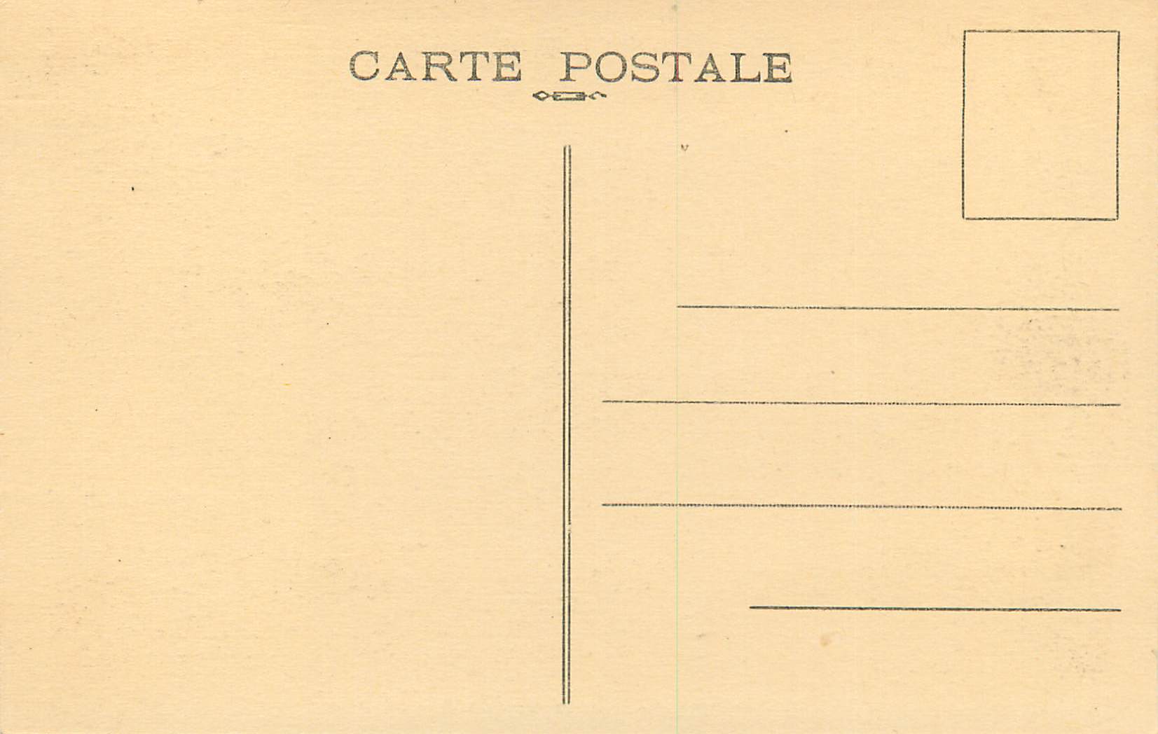 CPA Bellegarde (Ain) Le Gouffre de la Perte du Rhone — Rückseite