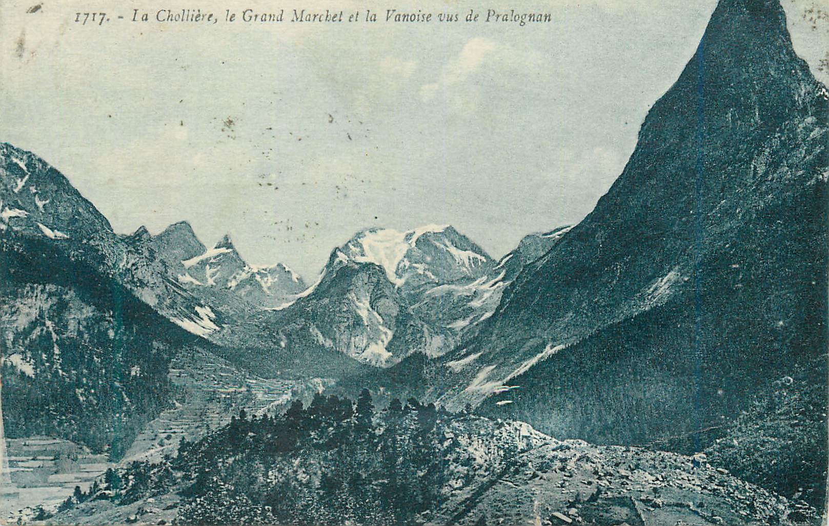 CPA La Choliiere Le Grand Marobel et la Vanoise vue de Pralognan