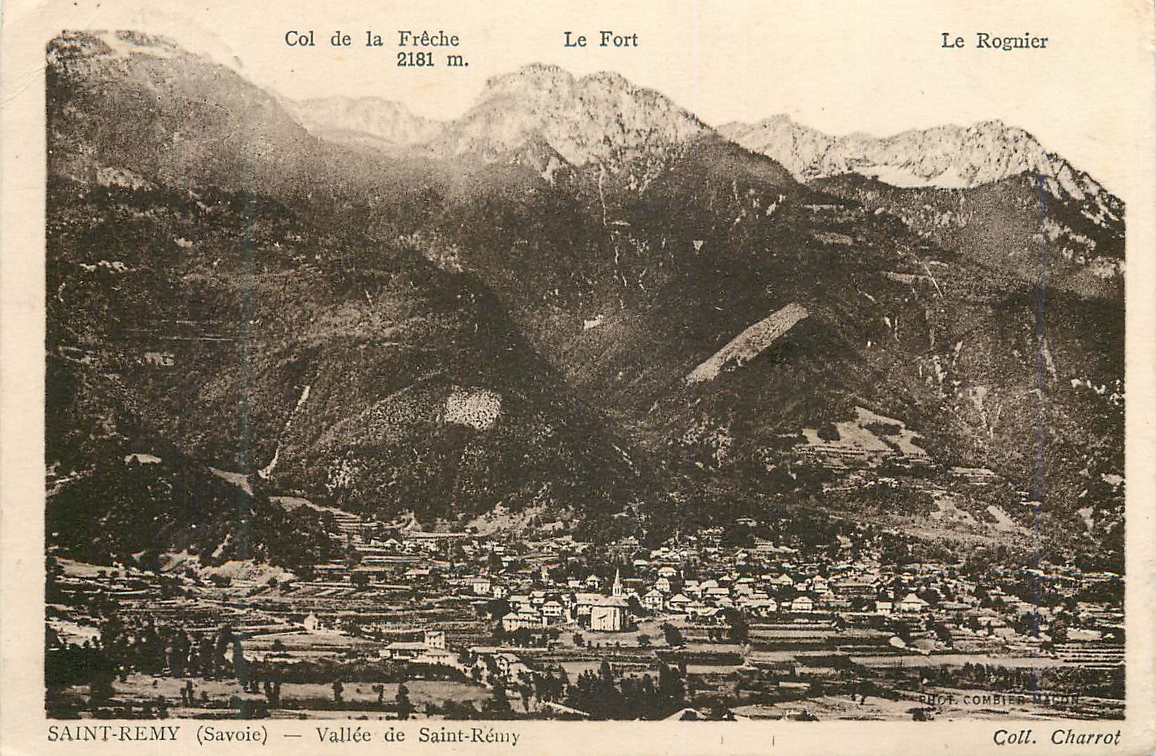 CPA Saint Remy (Savoie) Vallee de Saint Remy