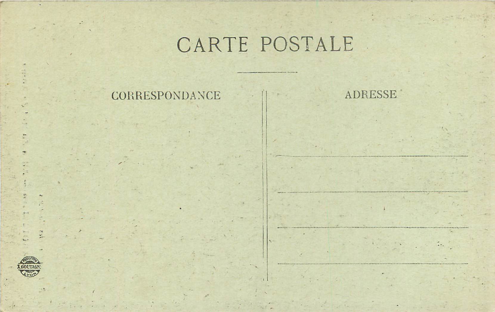 CPA Arbois (Jura) Allee du Roi de Rome — Back