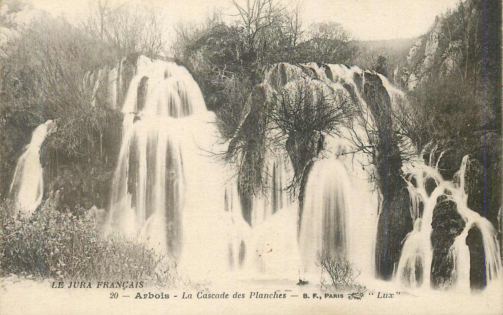 CPA Le Jura Francais Arbois La Cascade des Planches B F Paris