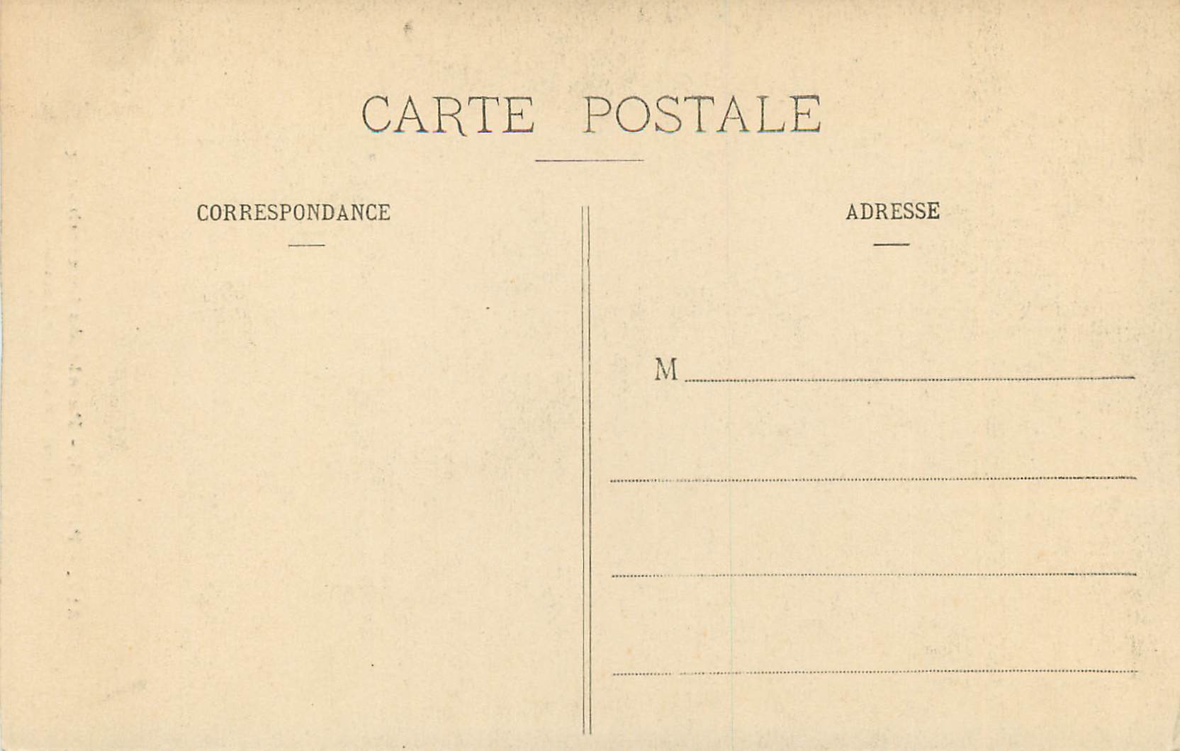 CPA Paris Palais du Luxembourg Cabinet Dore Plafond de Decaisne — Verso