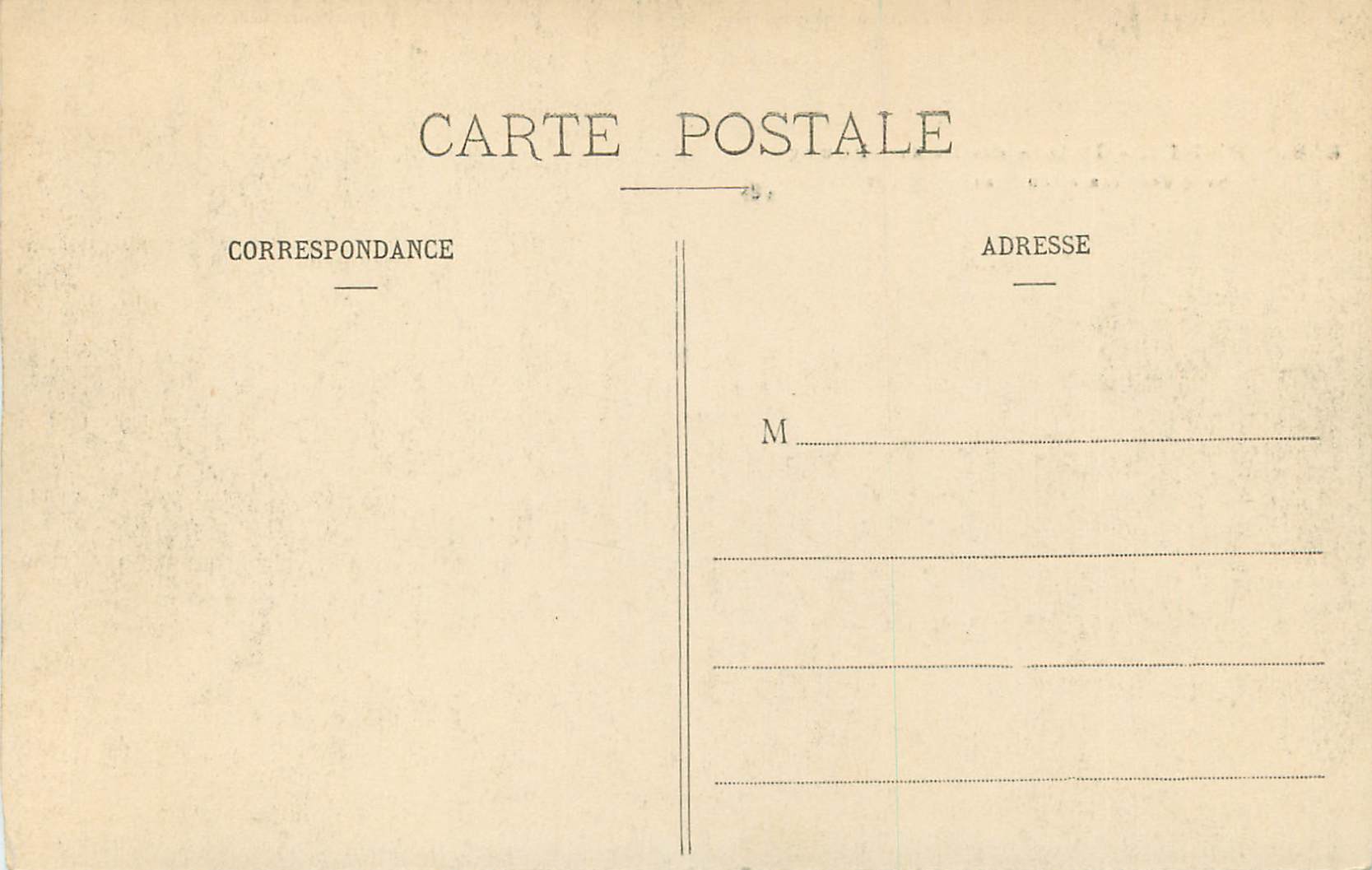 CPA Paris Palais du Luxembourg Salle des Seances du Senat — Verso