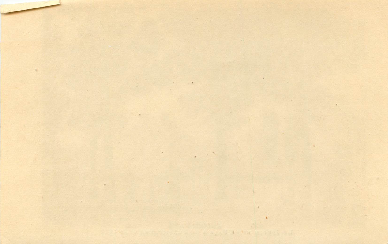 CPA Ancien Paris Le Jardin et le Palais du Luxembourg Vers 1815 — Rückseite