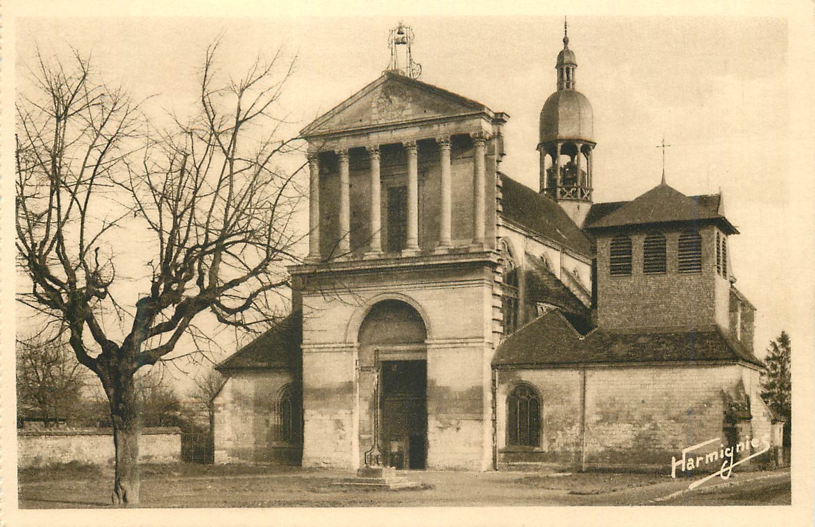 Troyes — Église Saint-Martin — Éditeur E. Harmignies