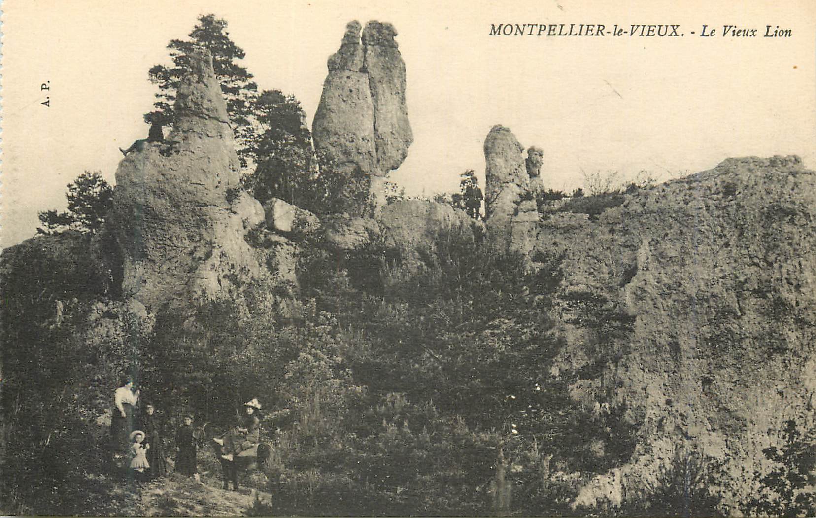 Montpellier-le-Vieux - Le Vieux Lion — A.P.
