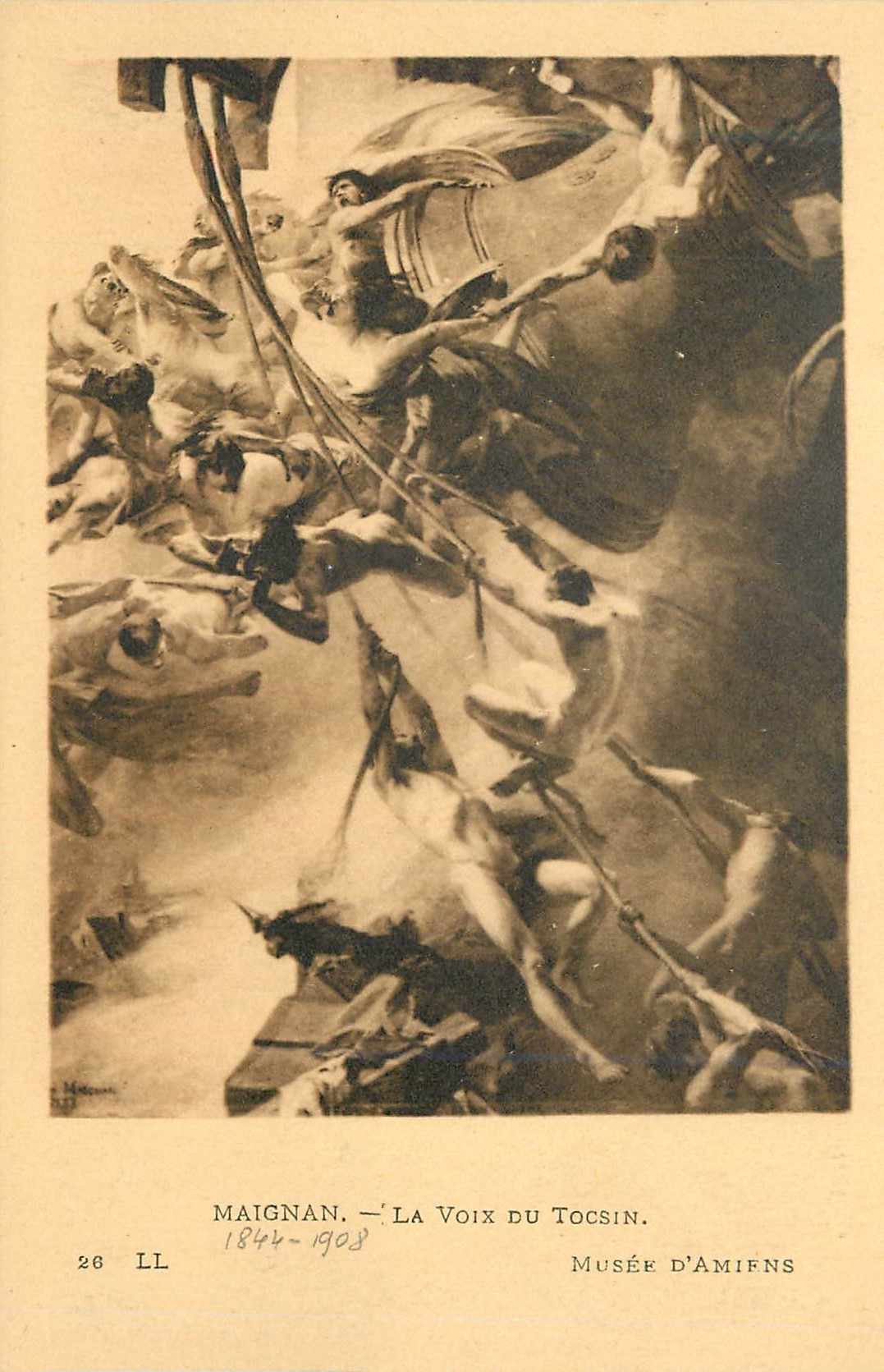CPA Maignan La Voix du Tocsin Musee d'Amiens