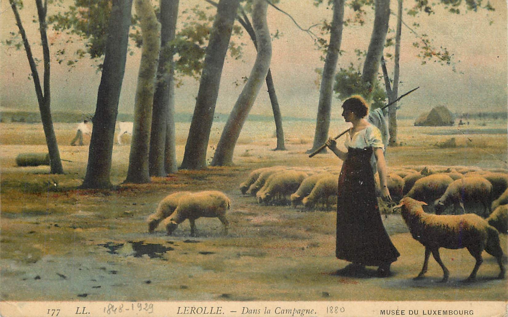 CPA Lerolle Dans la Campagne Musee du Luxembourg