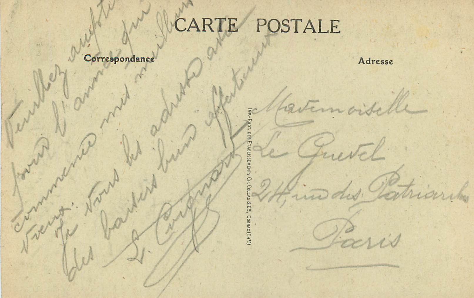 CPA Environs de Chalons sur Marne Notre Dame de Bepine la Basilique — Rückseite