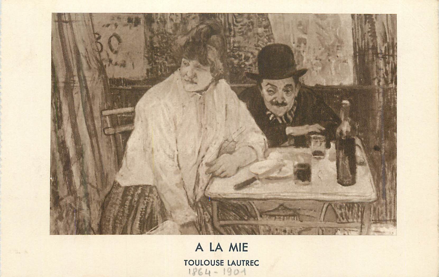 CPA A la Mie Toulouse Lautrec