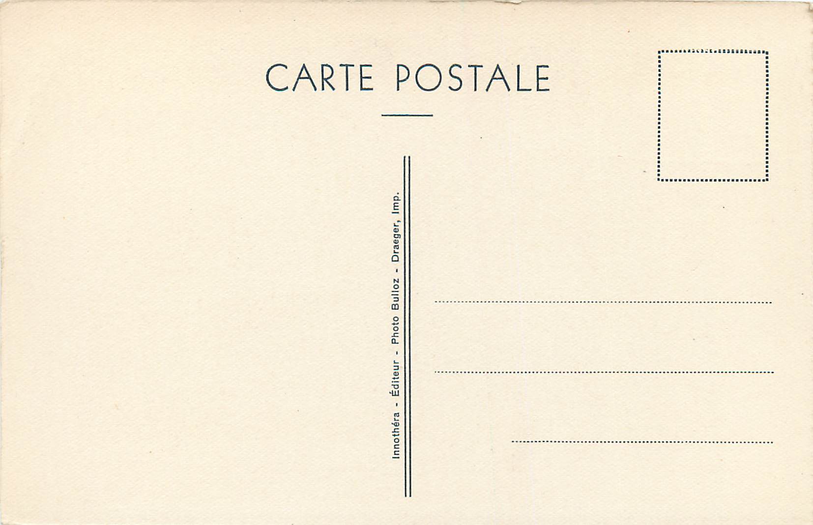 CPA l'Eglise de Greville Millet — Verso