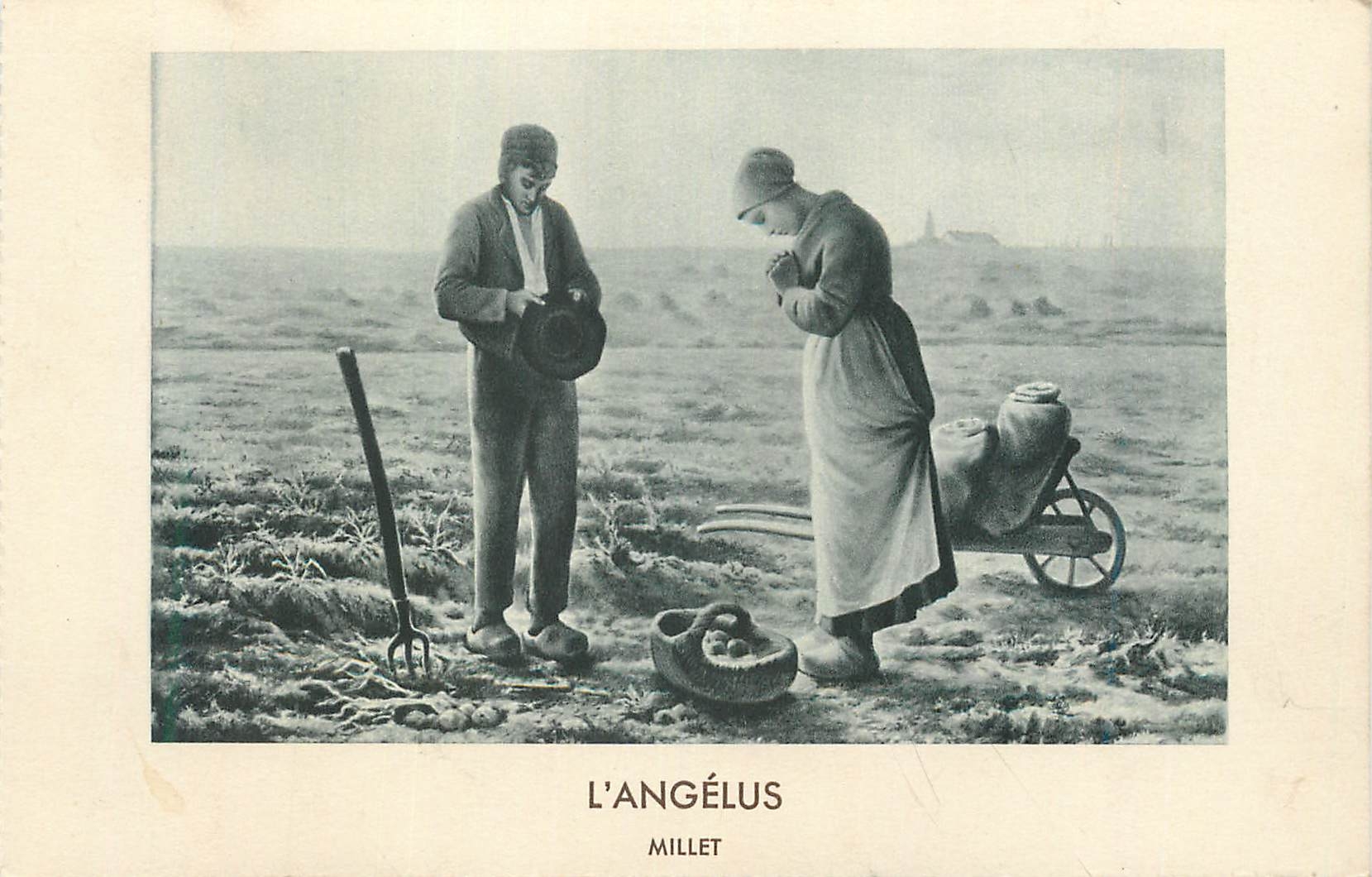 CPA l'Angelus Millet