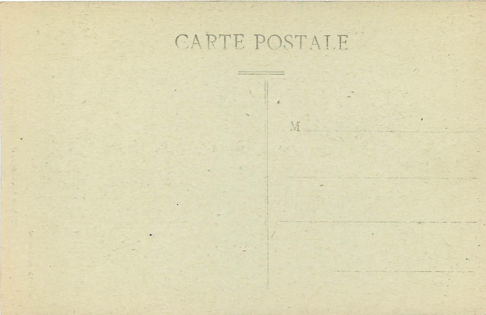 CPA Eglise St Medard Grande Nef — Rückseite
