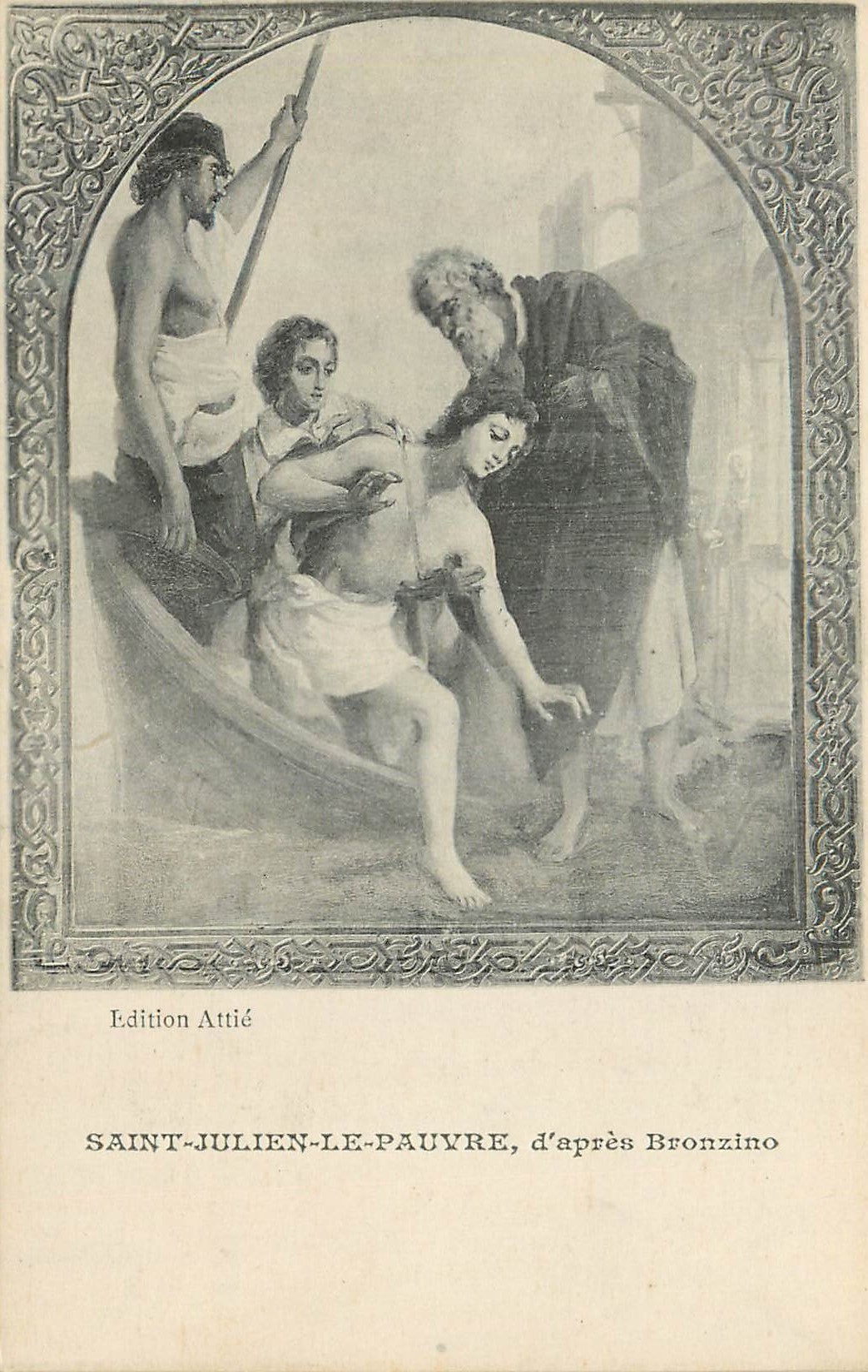 CPA Eglise Saint Julien le Pauvre d'Apres Bronzino
