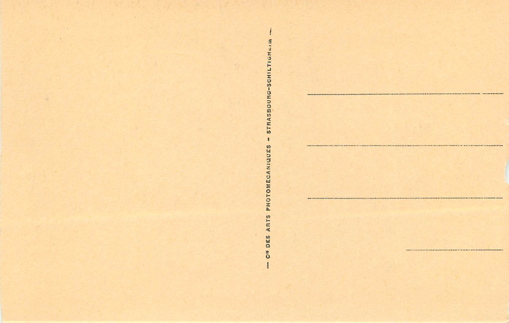 CPA Paris Hopital Militaire du Val de Grace Bataille de Fontenoy (1745) — Verso