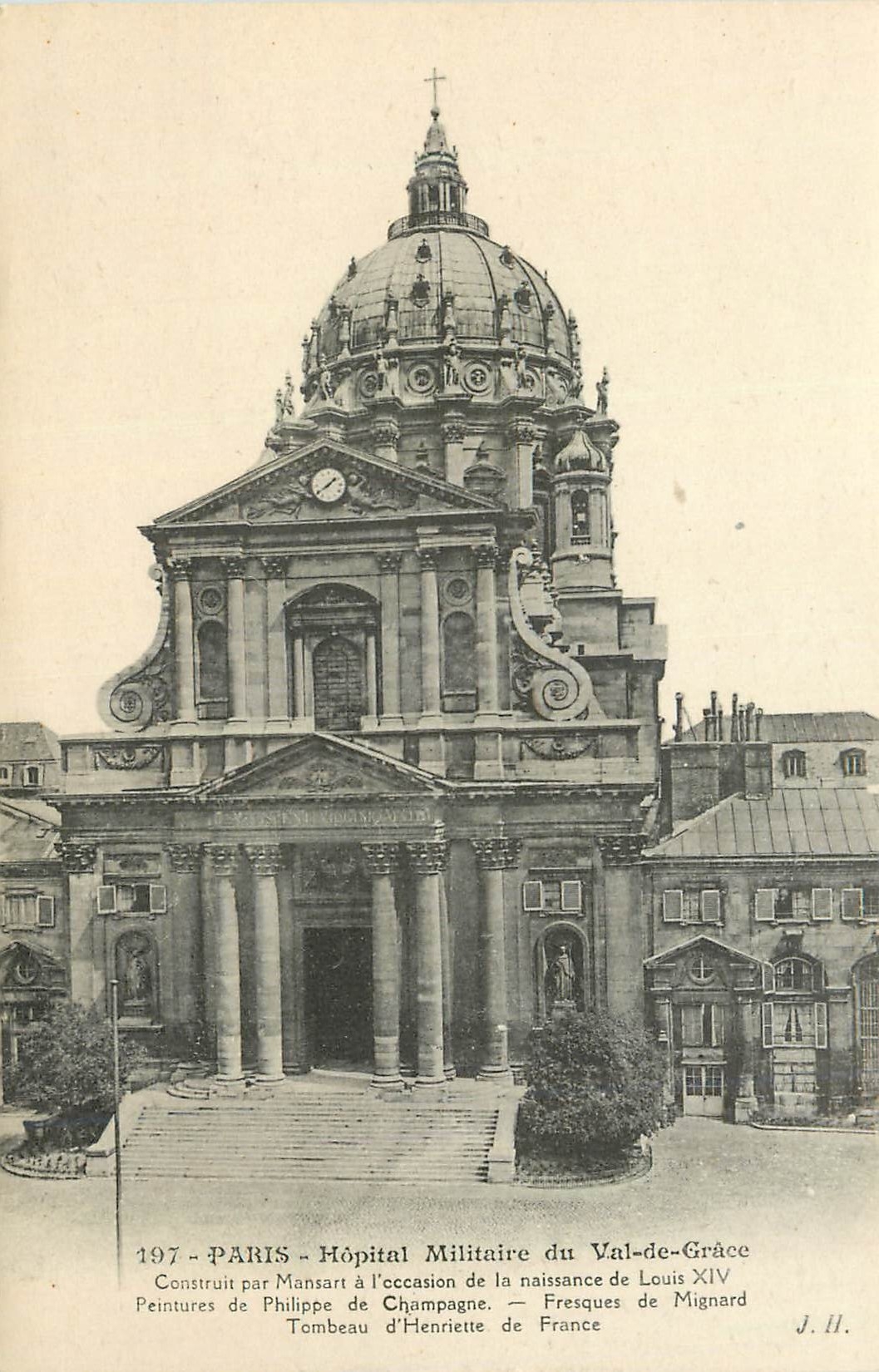 CPA Paris Hopital Militaire du Val de Grace