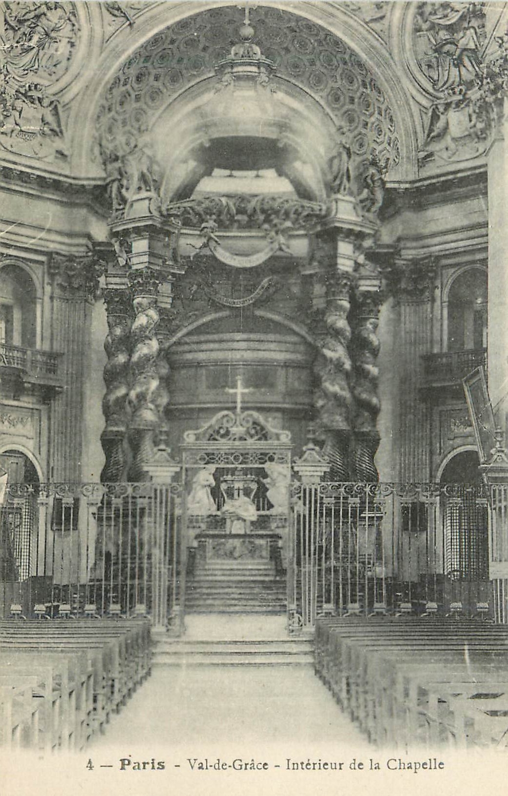 CPA Paris Val de Grace Interieur de la Chapelle