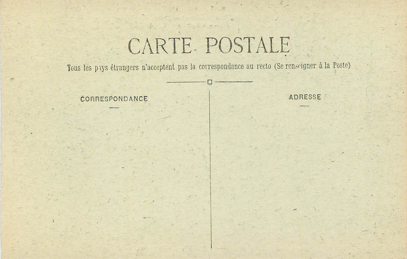 CPA Paris Eglise Saint Sulpice le Choeur — Verso