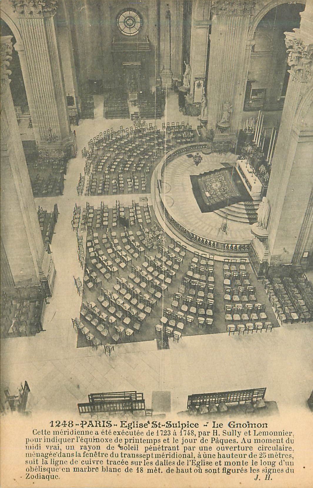 CPA Paris Eglise St Sulpice
