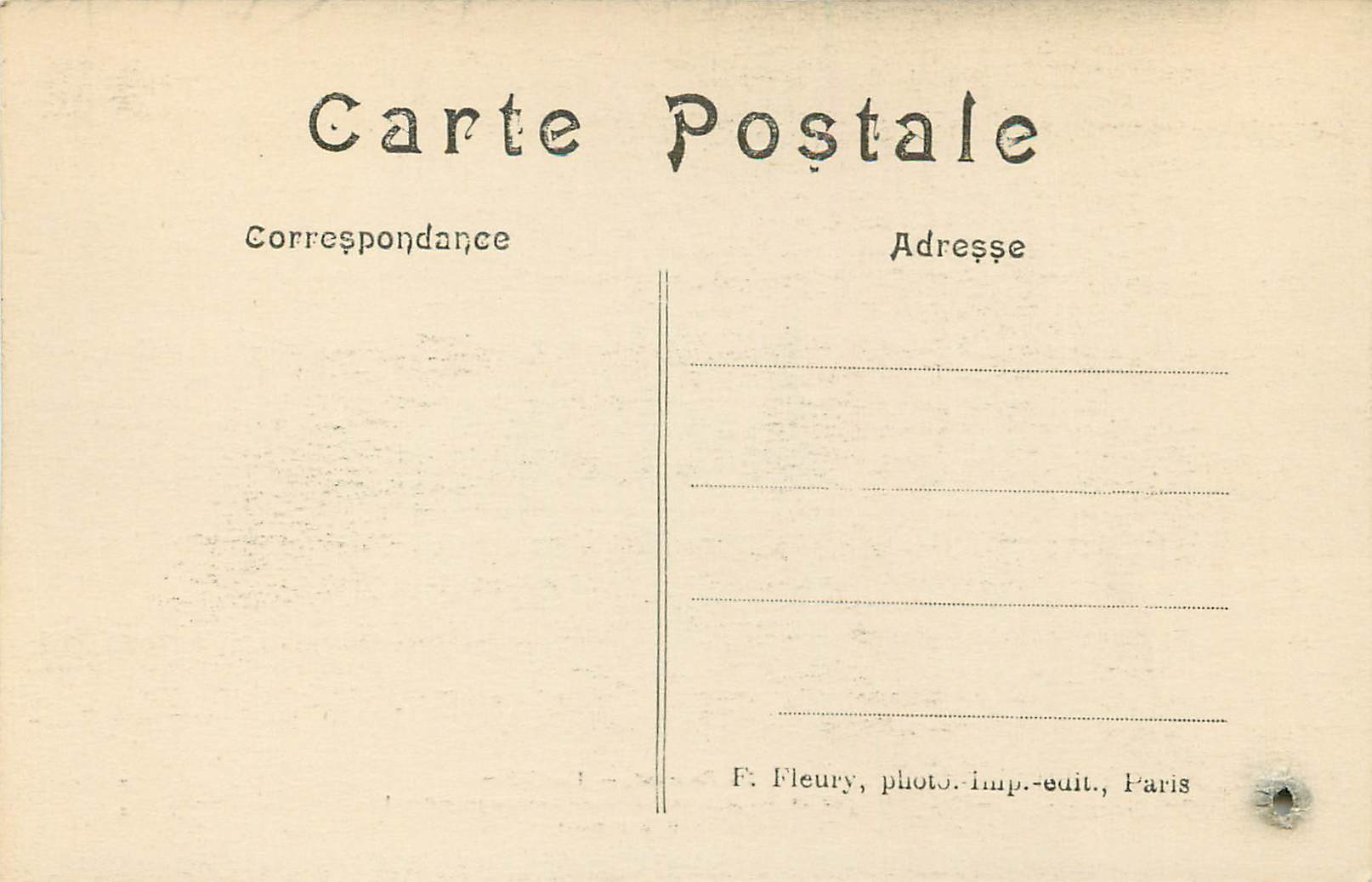 CPA Paris le Couvent le Cloitre par ou les Martyrs se rendirent au Jugement et a la Mort — Verso