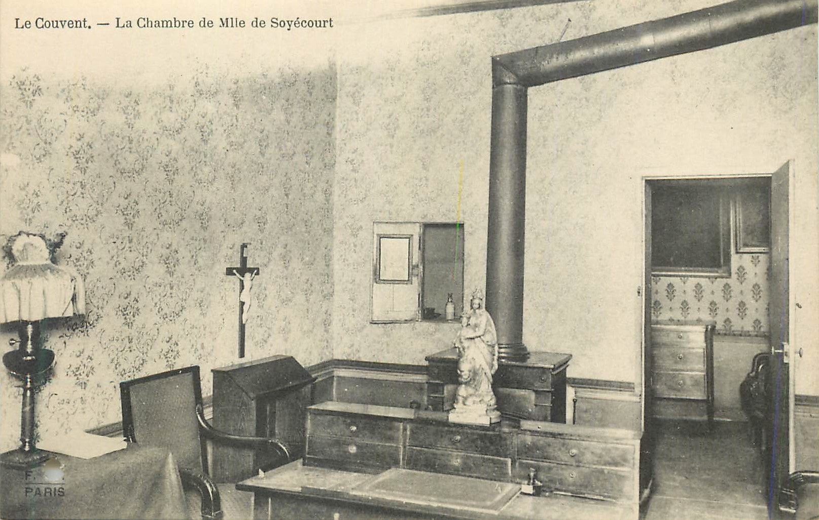 CPA Paris le Couvent la Chambre de Mlle de Soyecourt