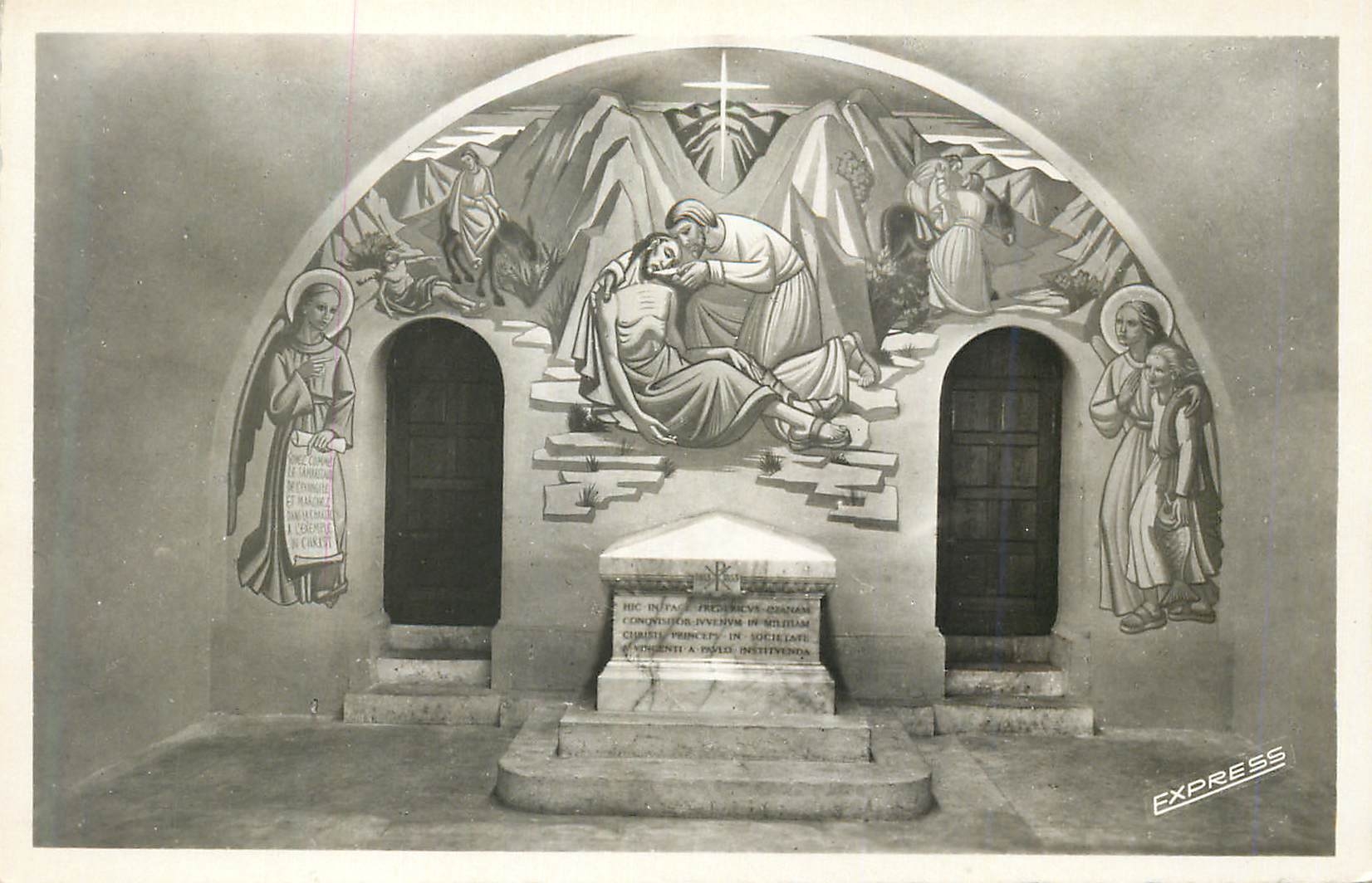CPM Eglise des Carmes Paris Tombeau d'Ozanam