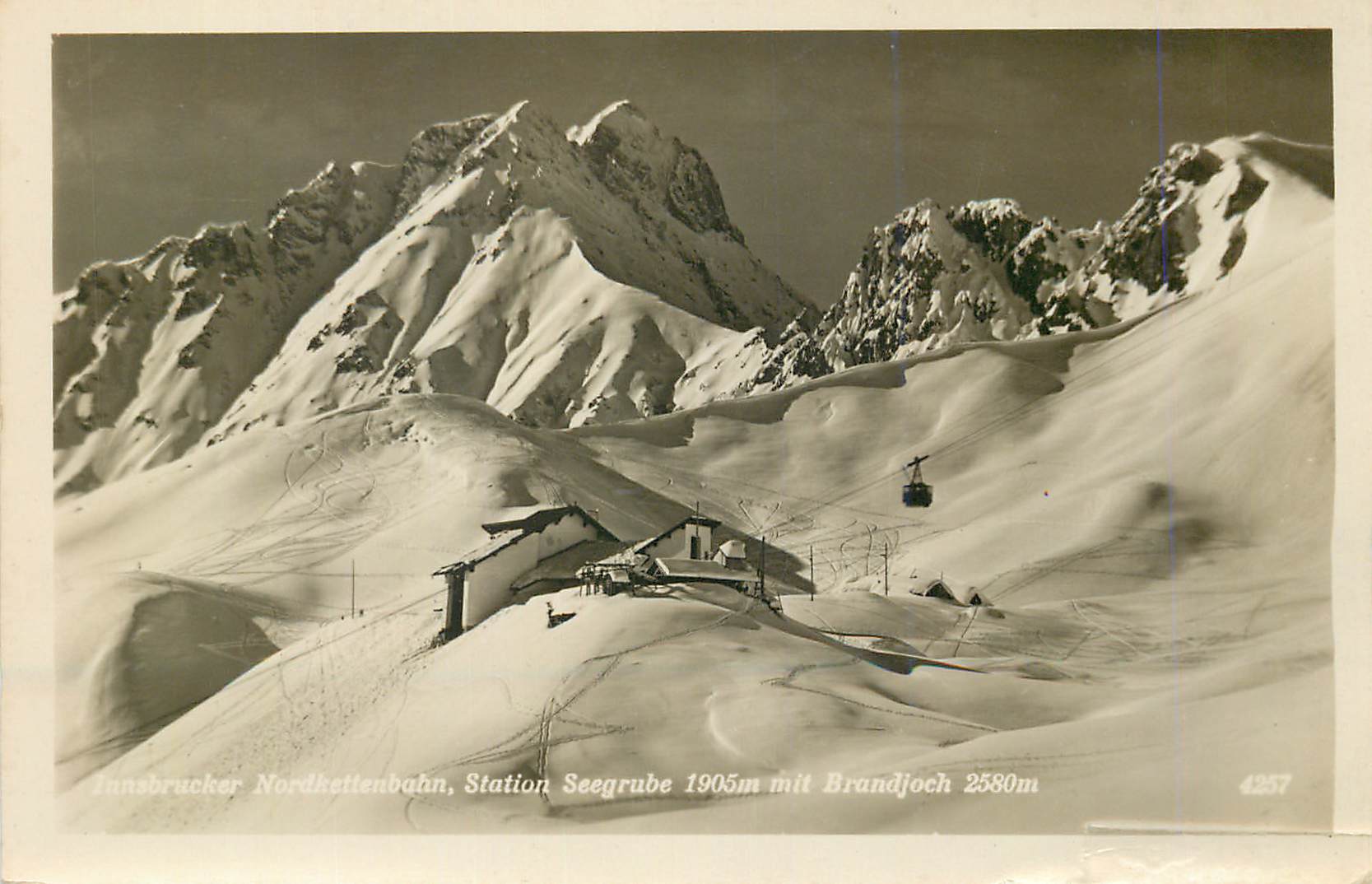 CPM Station Seegrube 1905m mit Brandjoch 2580m