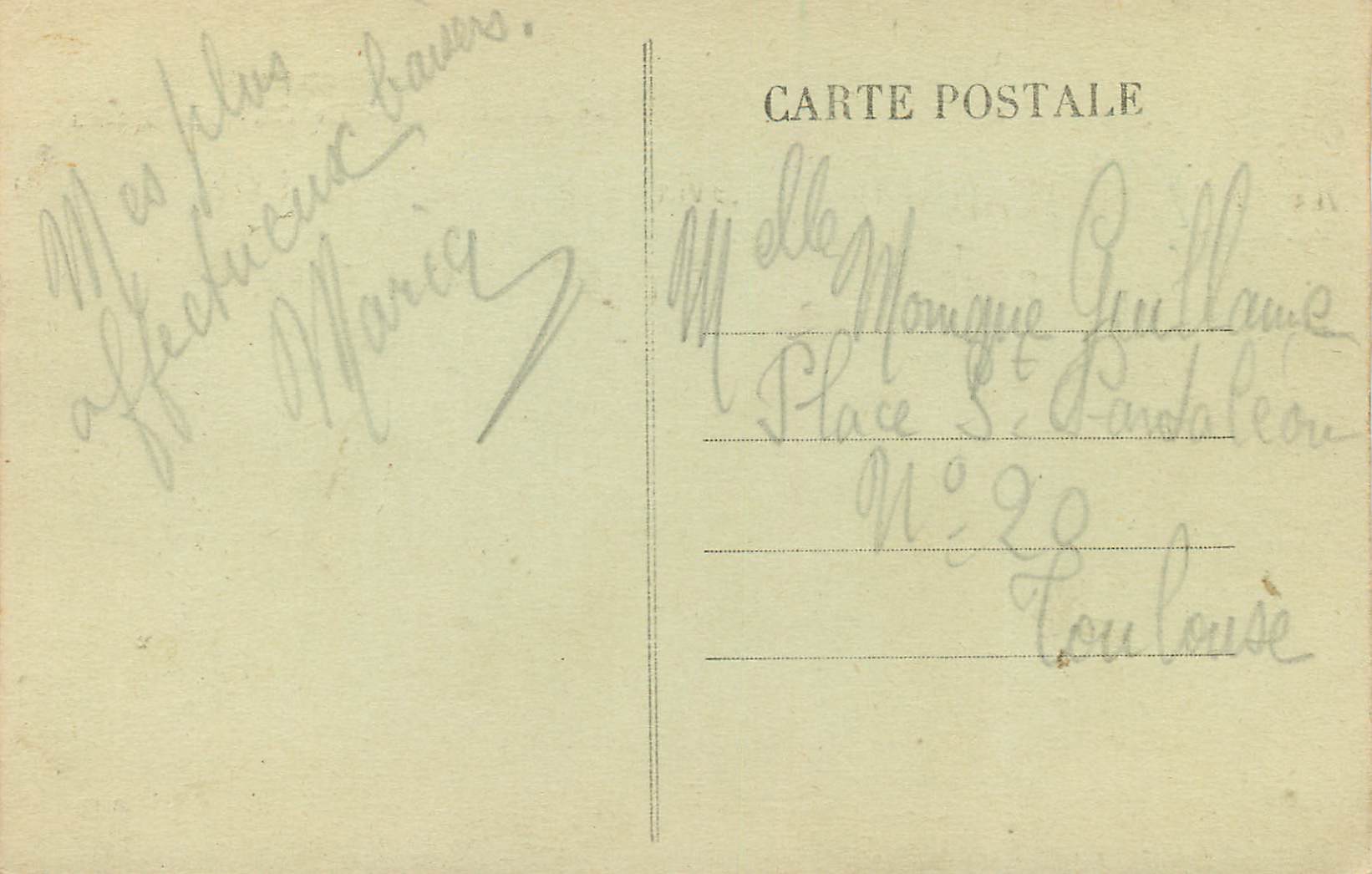 Lourdes — Le Calvaire Breton — Verlag: Les Pyrénées, n°26 — Rückseite