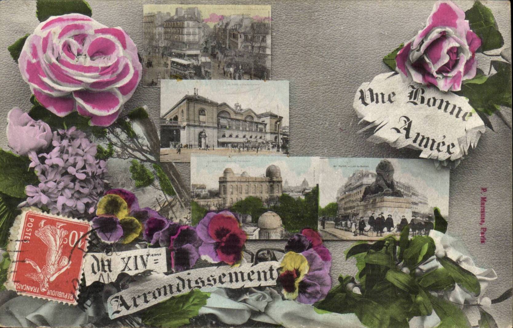 Arrondissement de Paris XIV — La Bonne Année — P. Marney, Paris