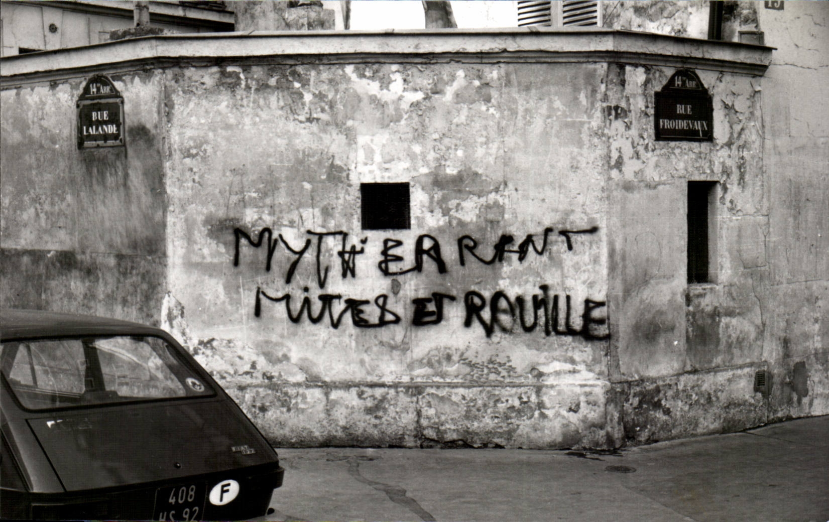 Paris 14 REPRODUCTION - Rue Lalande - CPA