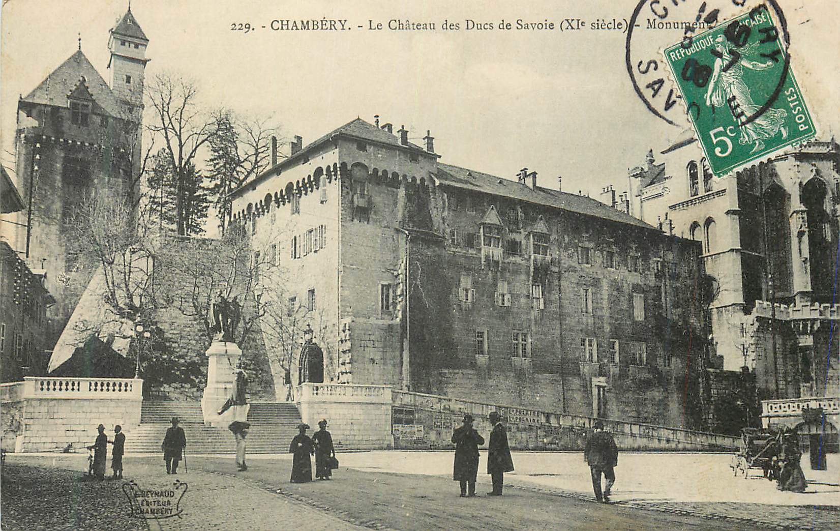 CPA Chambery le chateau des ducs de savoie (XI siecle) monument