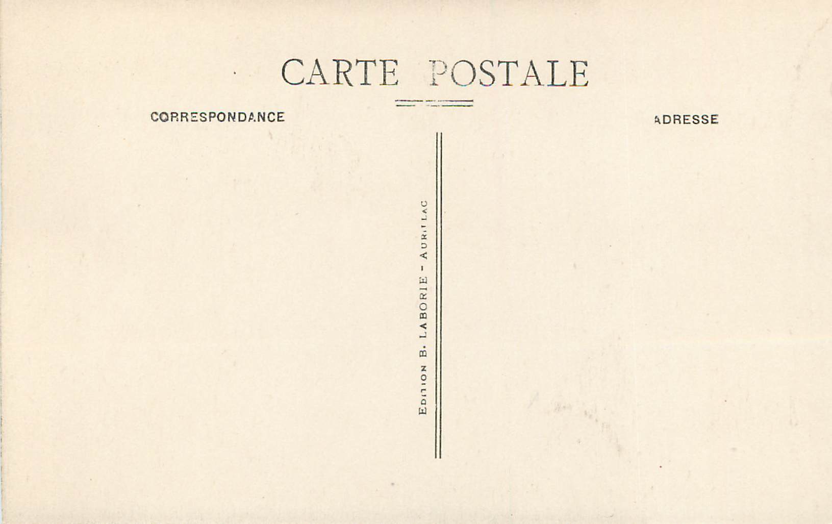 CPA Le cantal pittoresque 1081 cascade de rideyrette pres riom es motagnes — Rückseite