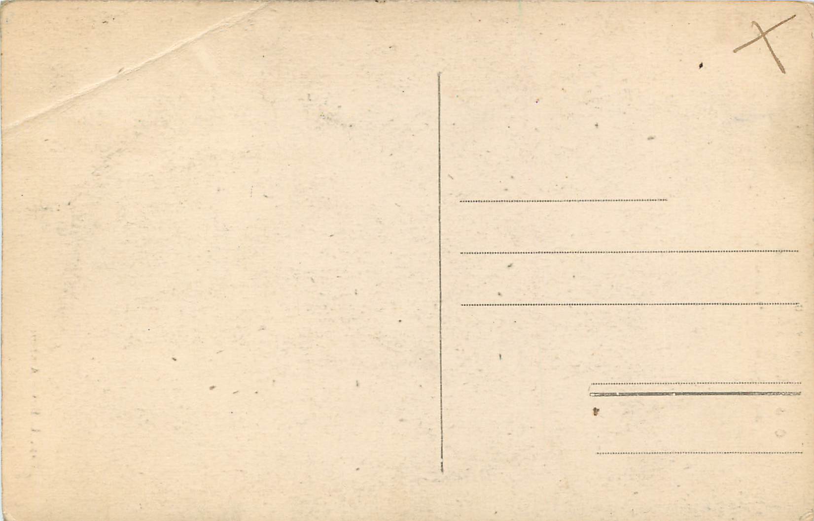 CPA L auvergne 629 saillant cascade de l oulette (1 chute) — Rückseite