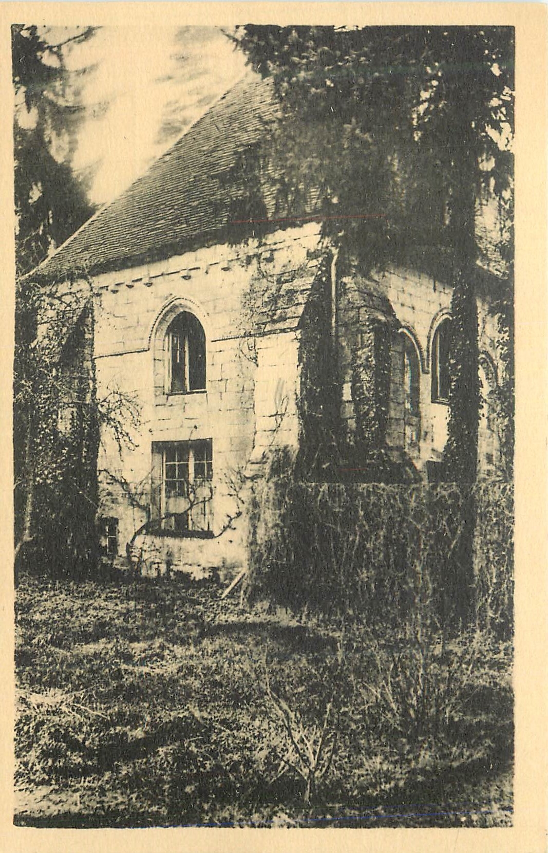 CPA Foret de compiegne (XIII) plus tard abbaye de sainte perine