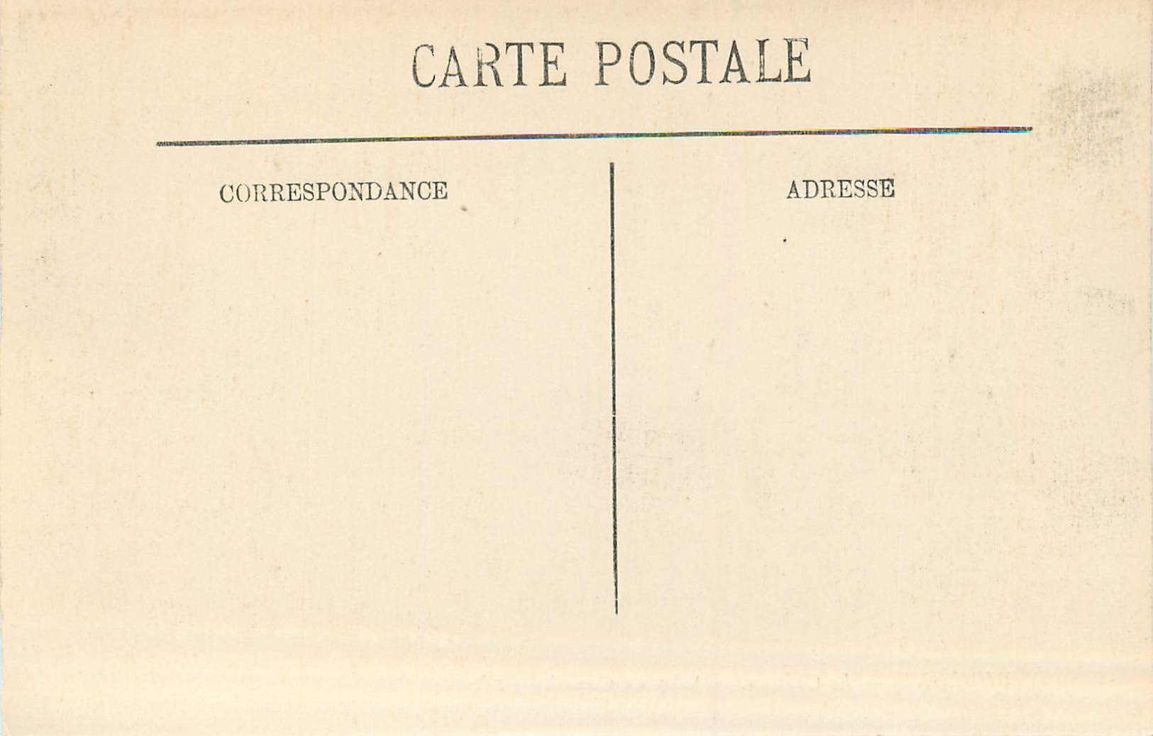 CPA 234 compiegne le chateau salon du conseil ll — Rückseite