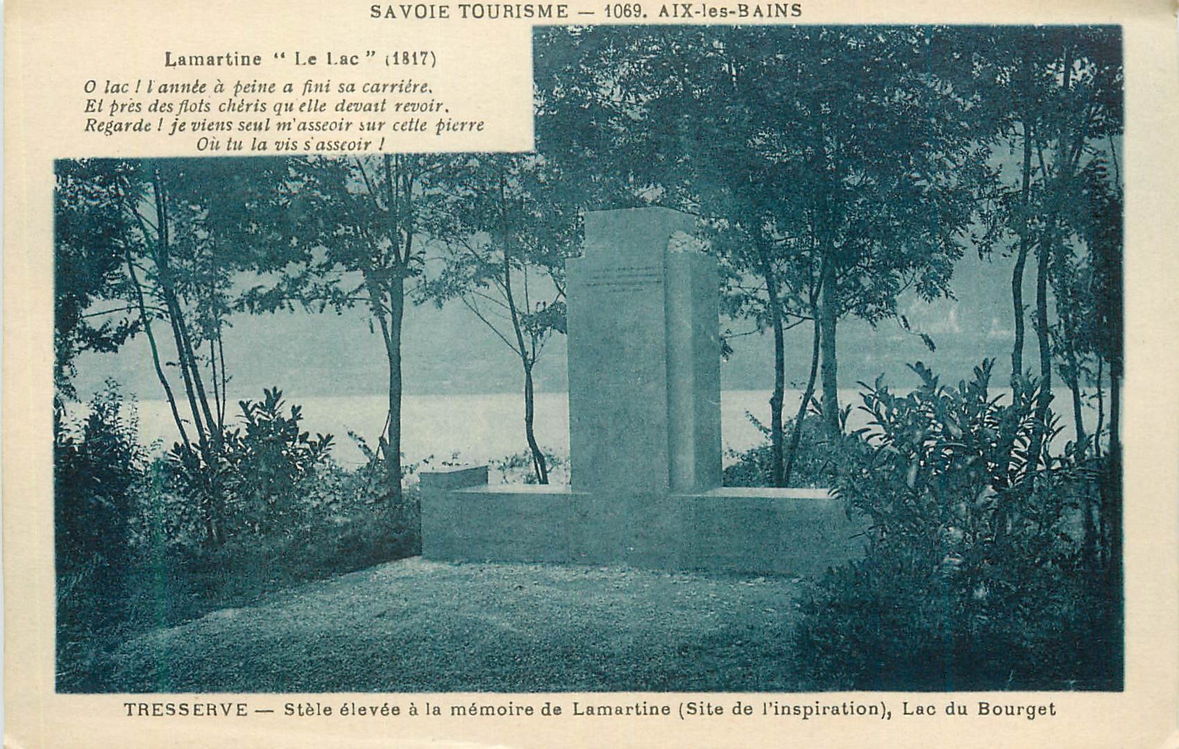 CPA Savoie tourisme 1069 aix les bains