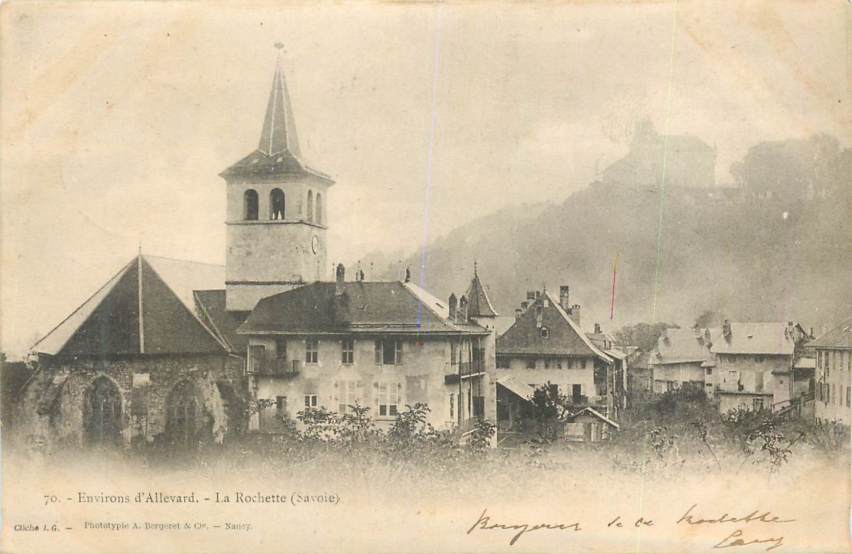 CPA 79 environs d allevard la rochette (savoie)