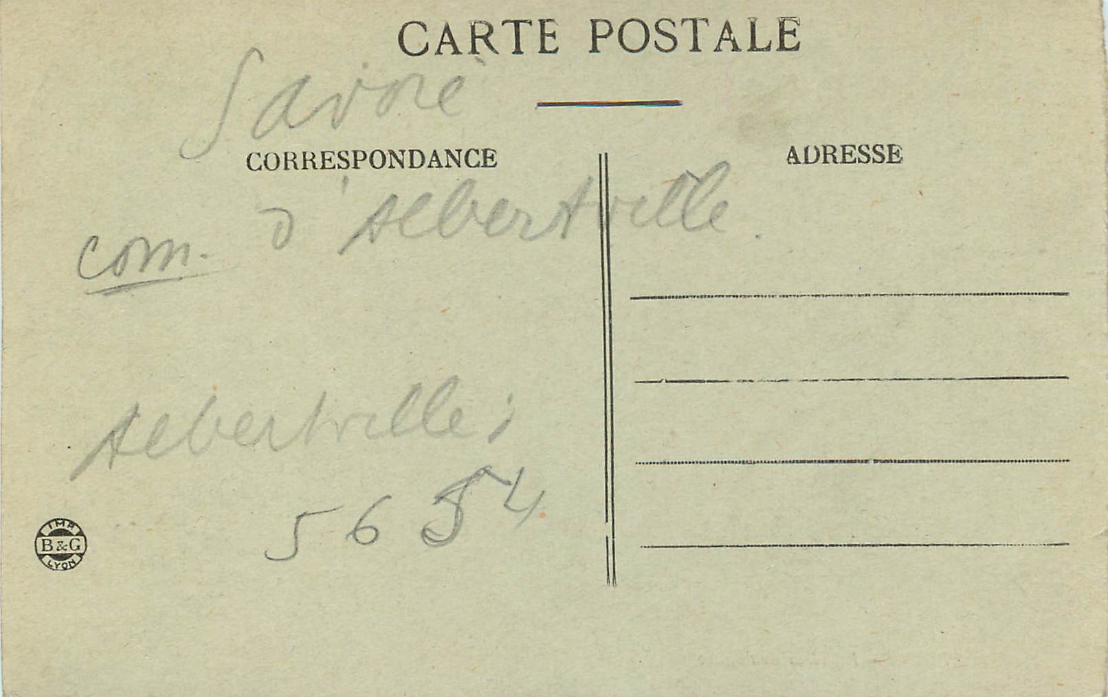 CPA 2814 conflans interieur de l eglise — Back